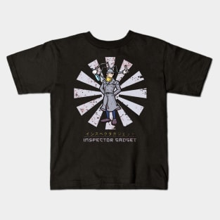 Inspector Gadgdet Retro Japanese Kids T-Shirt